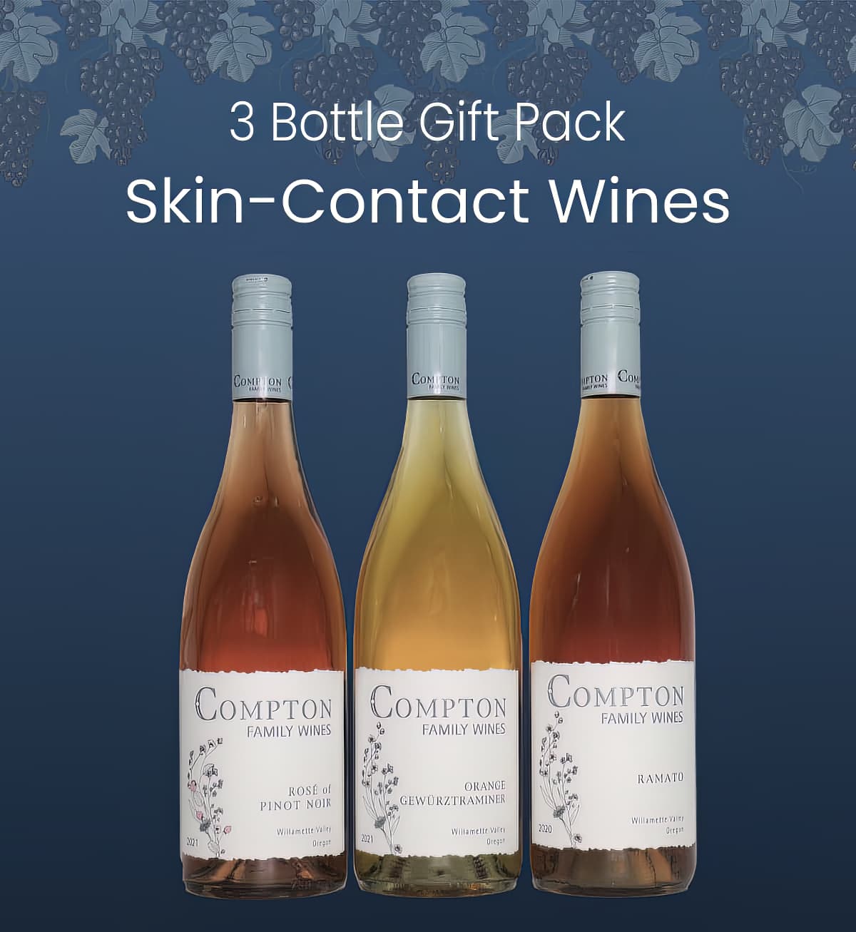Compton skin-contact 3 bottle gift